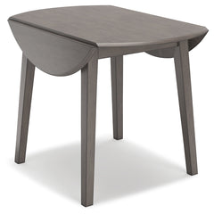 Shullden Gray Drop Leaf Dining Table - Ornate Home