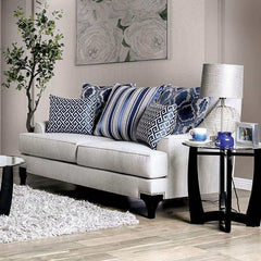 Sisseton Light Gray Stationary Sofa & Loveseat 2pc - Ornate Home