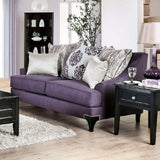 Sisseton Purple Stationary Sofa & Loveseat 2pc - Ornate Home