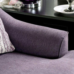 Sisseton Purple Stationary Sofa & Loveseat 2pc - Ornate Home
