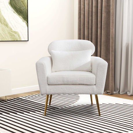 Sisson Boucle Accent Chair - Ornate Home