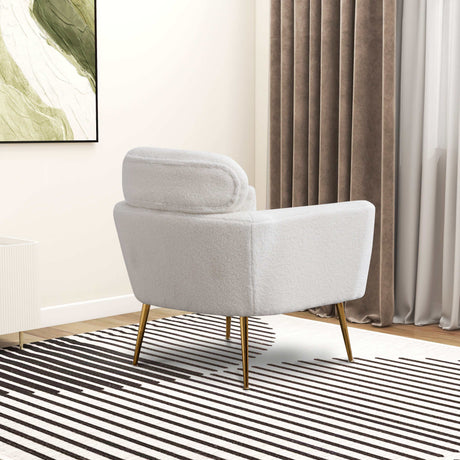 Sisson Boucle Accent Chair - Ornate Home