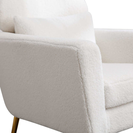 Sisson Boucle Accent Chair - Ornate Home