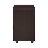 Skeena Cappuccino Mobile Storage Cabinet - Ornate Home