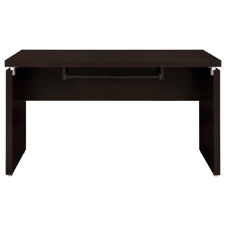 Skylar Cappuccino L-Shape Desk - Ornate Home