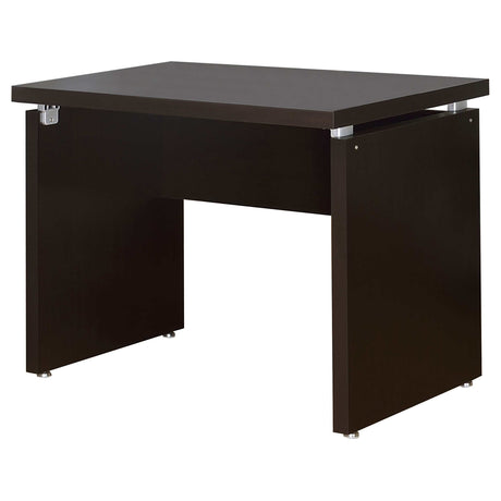 Skylar Cappuccino L-Shape Desk - Ornate Home