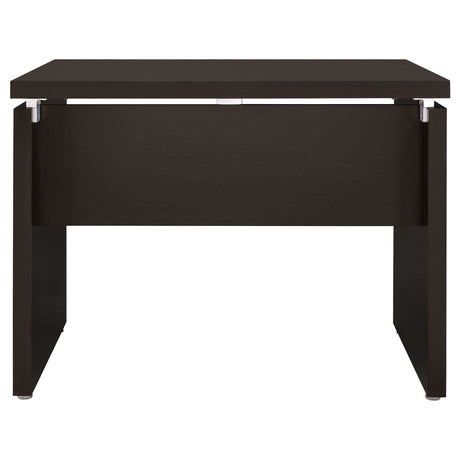 Skylar Cappuccino L-Shape Desk - Ornate Home