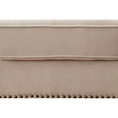 Skyler Beige Armless Chair - Ornate Home