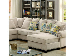 Skyler Beige Sectional - Ornate Home