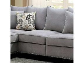 Skyler Gray Armless Chair - Ornate Home