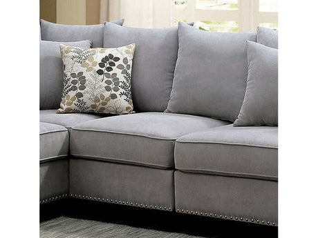 Skyler Gray Armless Chair - Ornate Home