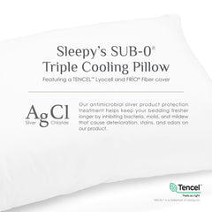 Sleepys SUB-0° Triple Cooling Pillow - Ornate Home