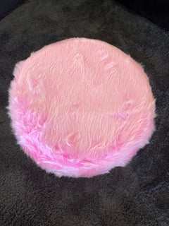Small Accent Pouf Pink - Ornate Home