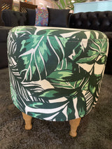 Small Multi Color Accent Pouf - Ornate Home