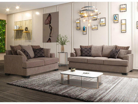 Smithfield Mocha Living Room Set - Ornate Home