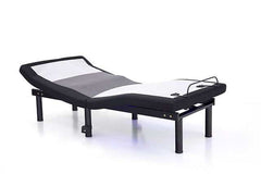 Somnerside III Black/Gray/White  Full Adjustable Bed Frame Base - Ornate Home