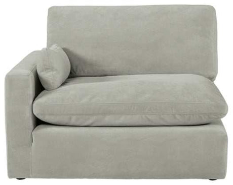 Sophie Gray Velvet Modular Sectional Units Create your own Style - Ornate Home