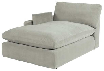 Sophie Gray Velvet Modular Sectional Units - Ornate Home