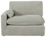 Sophie Gray Velvet Modular Sectional Units - Ornate Home