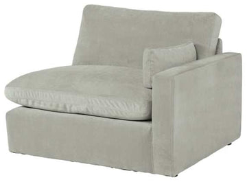 Sophie Gray Velvet Modular Sectional Units - Ornate Home