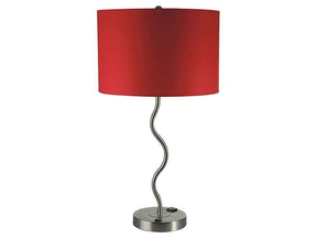 Sprig Red Table Lamp (Set of 2) - Ornate Home