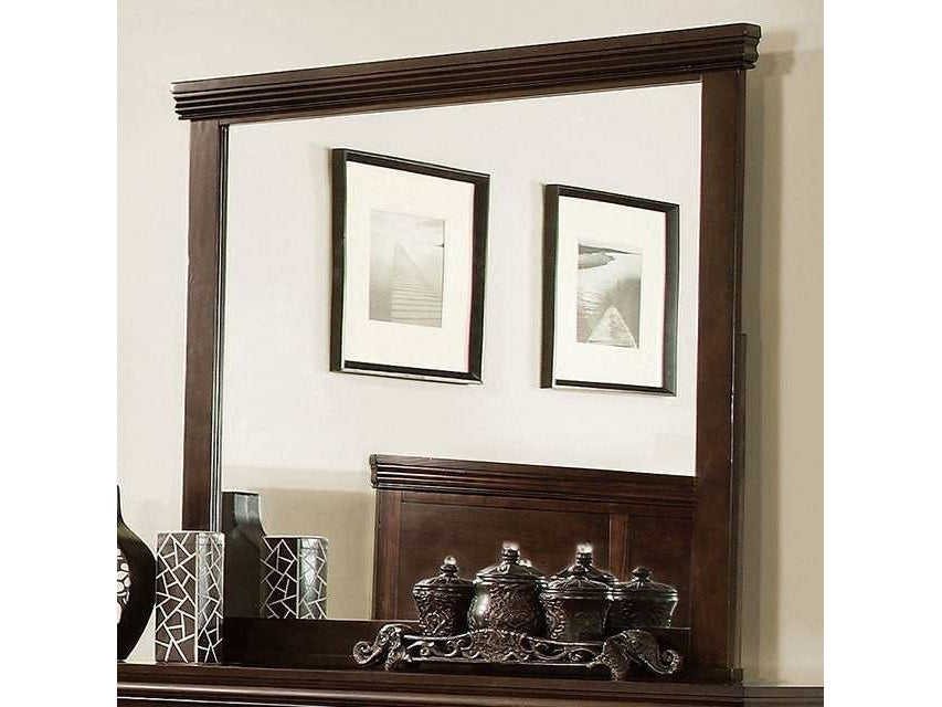 Spruce Brown Cherry Mirror - Ornate Home