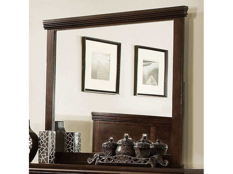 Spruce Brown Cherry Mirror - Ornate Home