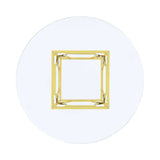 Starlight Brass Square Dining Table Base - Ornate Home