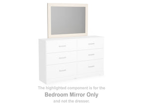 Stelsie White Bedroom Mirror - Ornate Home