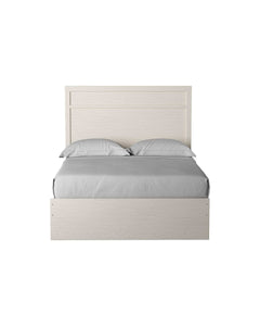 Stelsie White Queen Panel Bed - Ornate Home