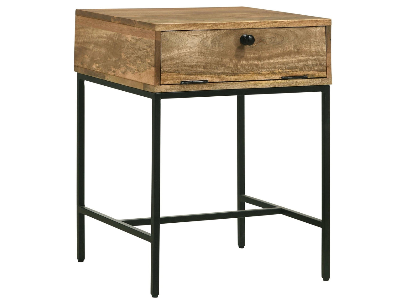 Stephie Honey Brown End Table - Ornate Home