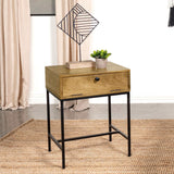 Stephie Honey Brown End Table - Ornate Home
