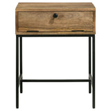 Stephie Honey Brown End Table - Ornate Home