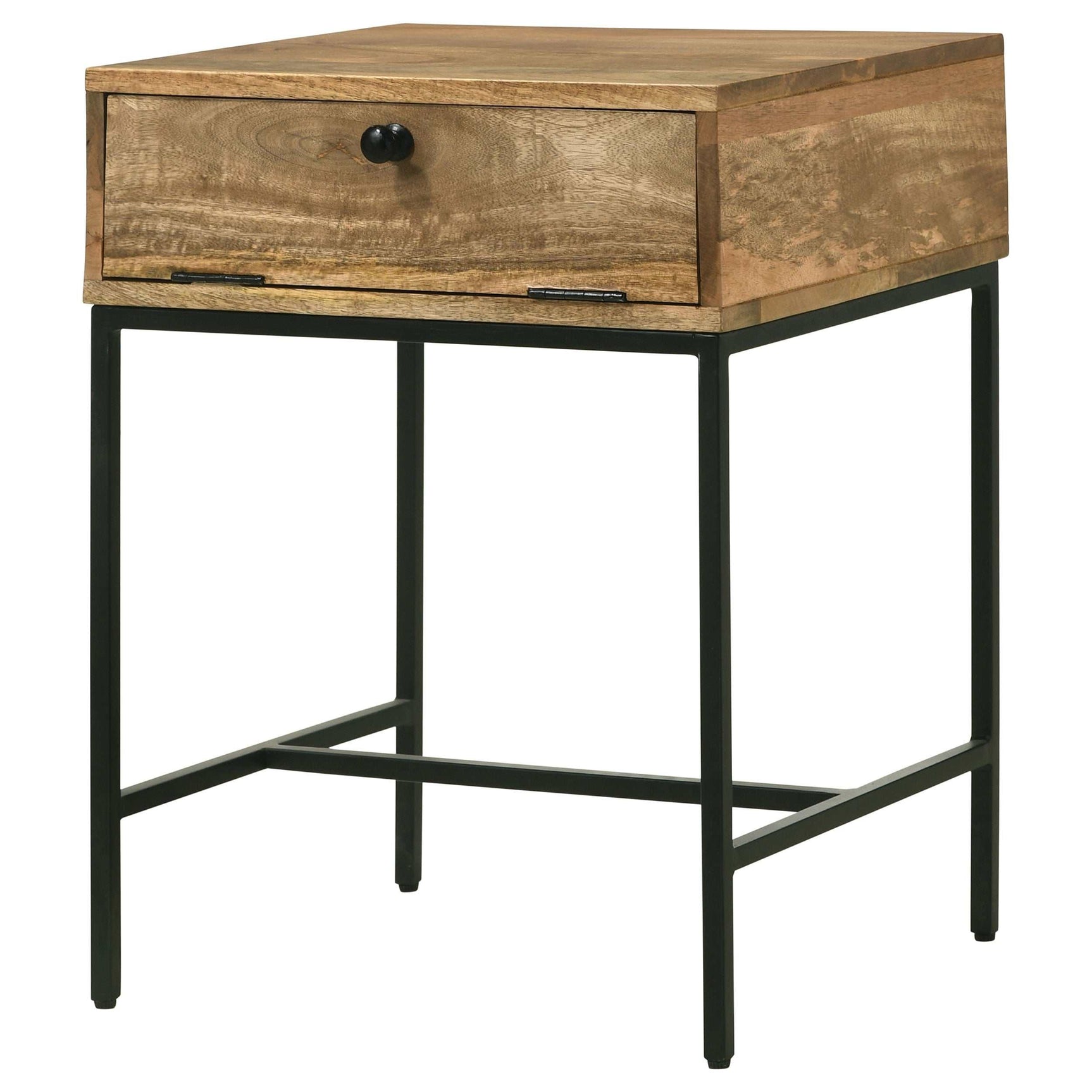 Stephie Honey Brown End Table - Ornate Home