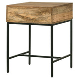 Stephie Honey Brown End Table - Ornate Home
