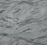 Stevie Faux Grey Marble / Brown Grey 7 Pc Dining Set - Ornate Home