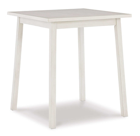 Stuven White Counter Height Dining Room Set w/ Stools - Ornate Home