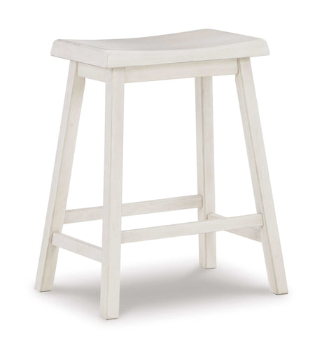 Stuven White Counter Height Dining Room Set w/ Stools - Ornate Home