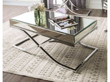 Sundance Chrome Coffee Table - Ornate Home