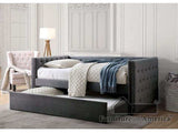 Susanna Gray Daybed w/ Trundle - Ornate Home
