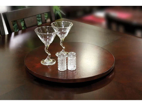 Susie Espresso Lazy Susan - Ornate Home