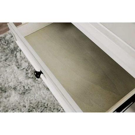 Sutton Antique White Counter Height Table - Ornate Home