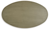 Swiss Valley Beige Oval Outdoor Coffee Table - Ornate Home