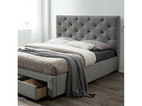 Sybella Gray Queen Bed - Ornate Home