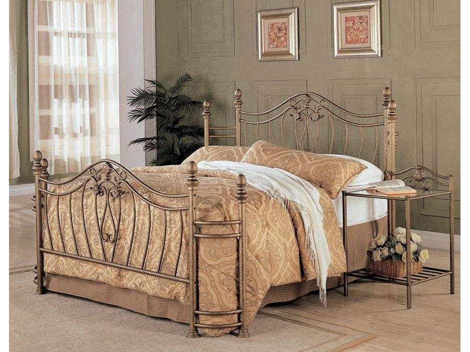 Sydney Antique Brushed Gold Metal HB & FB - Ornate Home