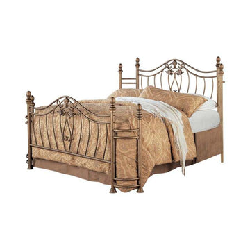 Sydney Antique Brushed Gold Metal HB & FB - Ornate Home