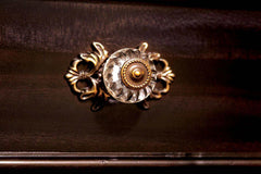 Syracuse Dark Walnut Dresser - Ornate Home