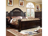 Syracuse Dark Walnut Eastern King Bed - Ornate Home