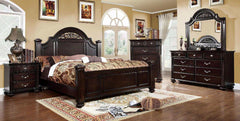 Syracuse Dark Walnut Nightstand - Ornate Home