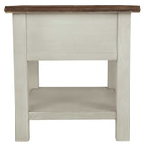 Bolanburg Oak & White End Table - Ornate Home